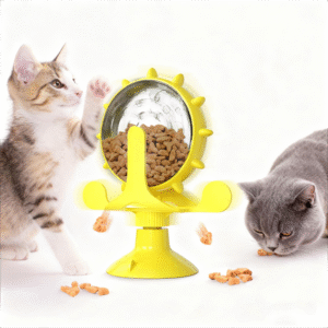 cat slow feeder windmill shape