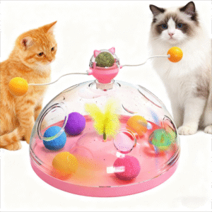 cat teaser want with catmint windmill